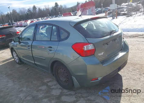 2015 Subaru Impreza 2.0I from USA, damaged, VIN JF1GPAA66FH303688